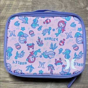 Hurley Pink and Purple Mermaid Lunch Box